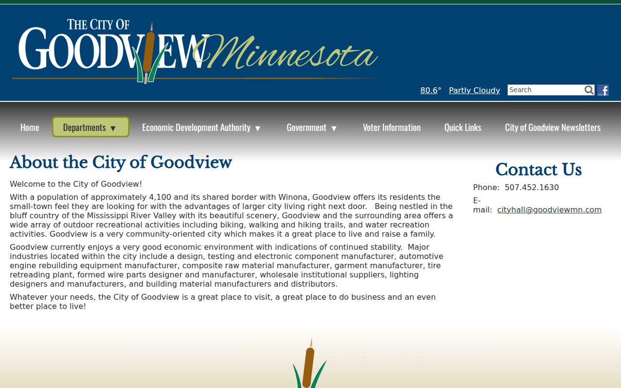 Goodview court docket official community and city context